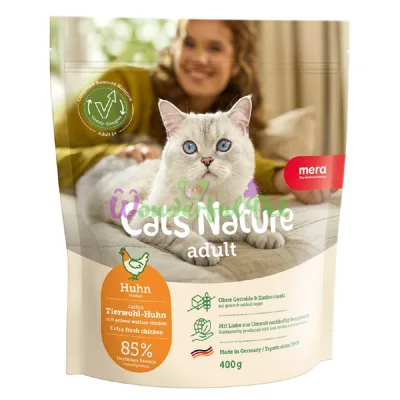 MERA Cats Nature Adult Chicken Dry Food 400 g