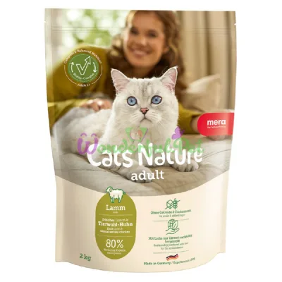 MERA Cats Nature Adult Lamb Dry Food 2 kg