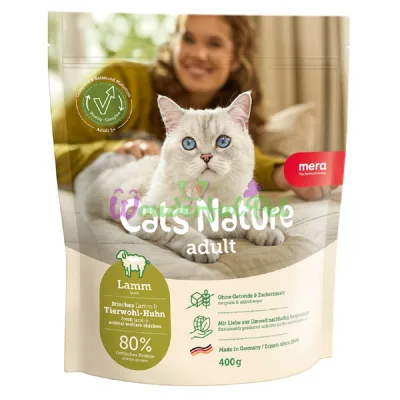 MERA Cats Nature Adult Lamb Dry Food 400 g