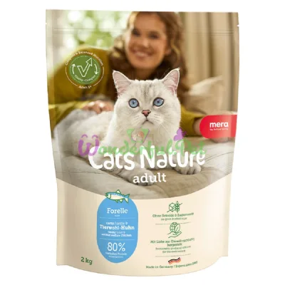 Сухий корм MERA Cats Nature Adult Trout 2 кг