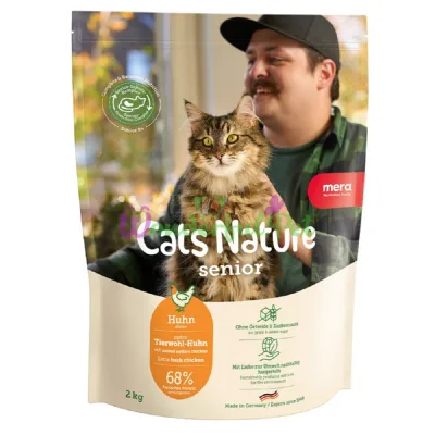 MERA Cats Nature Senior Chicken Dry Cat Food 2 kg