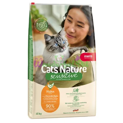 MERA Cats Nature Sensitive Chicken Dry Cat Food 10 kg