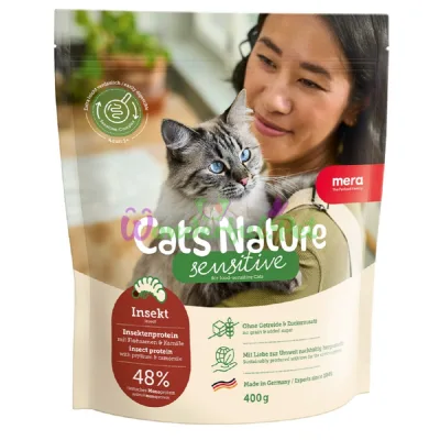 Сухой корм MERA Cats Nature Sensitive Insect 400 г