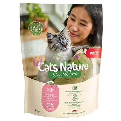 MERA Cats Nature Sensitive Salmon Dry Food 2 kg