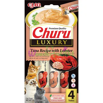 Лакомство INABA Cat Churu LUXURY Tuna Lobster 56 г