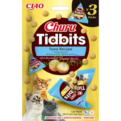 Лакомство INABA Cat Churu Tidbits Tuna 36 г