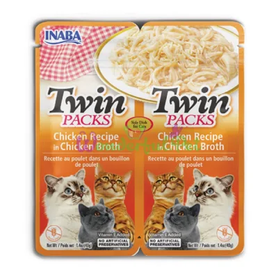 Пауч INABA Cat TWIN Packs Chicken 80 г
