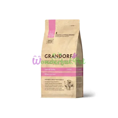 Сухой корм Grandorf Cat Kitten Low Grain Lamb Turkey 400 г