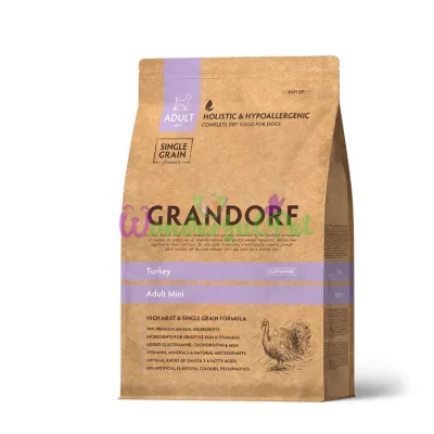 Сухой корм Grandorf Dog Adult Mini breeds Low Grain Turkey 1 кг