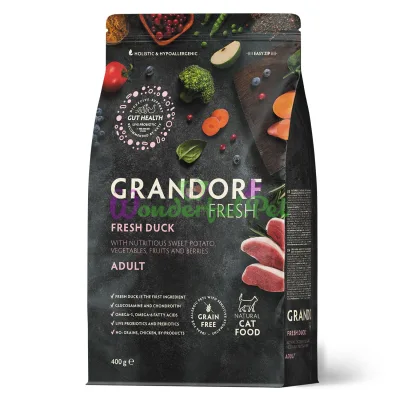 Сухой корм Grandorf Fresh Cat Adult GF Duck Sweet Potato 400 г