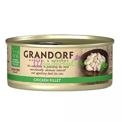 Grandorf Wet Food for Cats Chicken Breast, 70 g