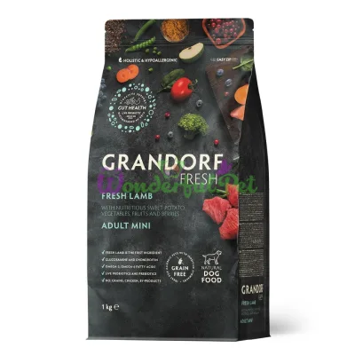 Сухой  корм Grandorf Fresh Dog Adult Mini breeds GF Lamb Sweet Potato 1 кг