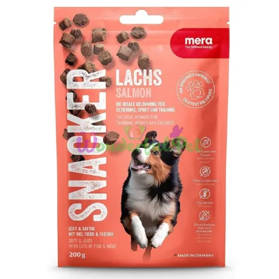 Мягкие снеки MERA Dog snaсker Salmon 200 г