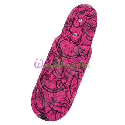 Жилет Dogs Bomba Patterns Raspberry №8