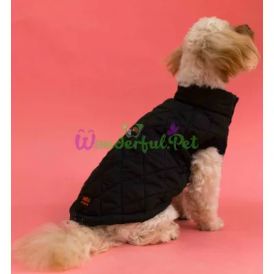 Жилет стеганный Dogs Bomba Black №4