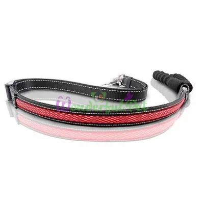 Поводок регулируемый LED AnimAll 2,5 120-150 см красный