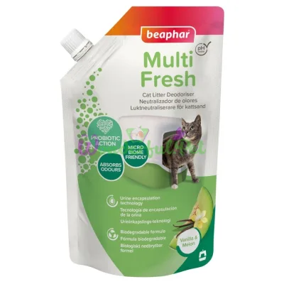 Ликвидатор запаха Beaphar Cat Litter Deodoriser Multi Fresh Vanilla Melon 400 г