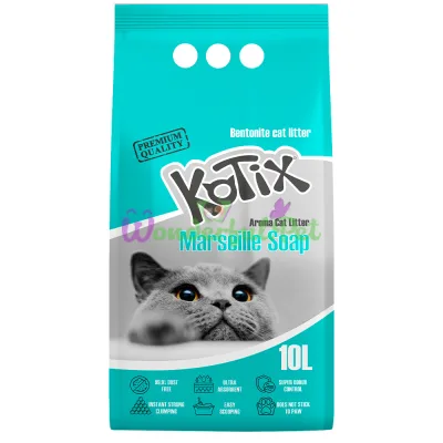 Наполнитель бентонитовый KOTIX Marseille Soap 10 л
