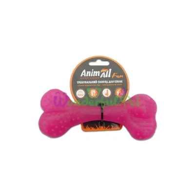 Игрушка AnimAll Fun кость фиолетовая 15 см