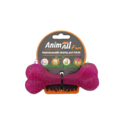 Игрушка AnimAll Fun кость фиолетовая 12 см
