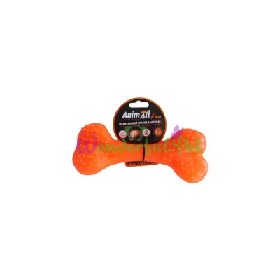 Игрушка AnimAll Fun кость оранжевая 25 см