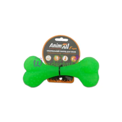Игрушка AnimAll Fun кость зеленый 15 см
