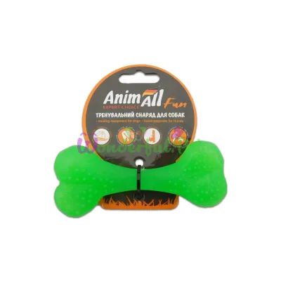 Игрушка AnimAll Fun кость зеленый 12 см