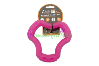 Игрушка AnimAll Fun кольцо 6 сторон фиолетовый 15 см