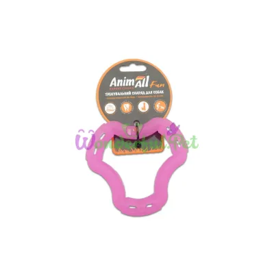 Игрушка AnimAll Fun кольцо 6 сторон фиолетовый 12 см