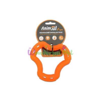 Игрушка AnimAll Fun кольцо 6 сторон оранжевое 12 см