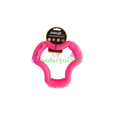 Игрушка AnimAll Fun кольцо 6 сторон коралловое 20 см