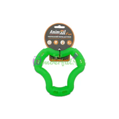 Игрушка AnimAll Fun кольцо 6 сторон зеленый 15 см