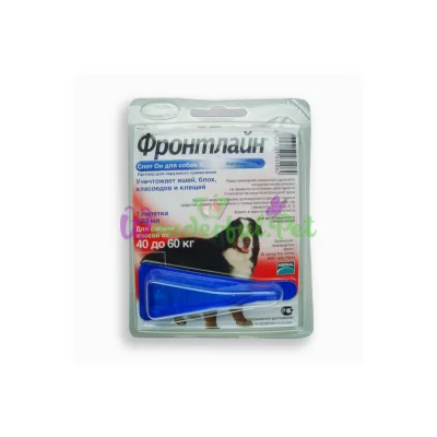 Капли Boehringer Ingelheim Фронтлайн Спот Он от блох и клещей для собак XL 40-60 кг