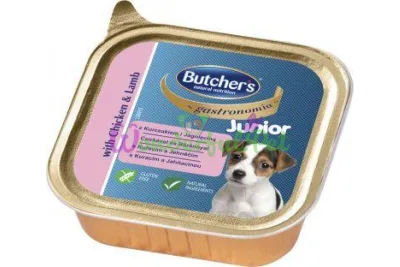 Консерва Butchers gastronomia Junior с курицей и ягненком 150 г