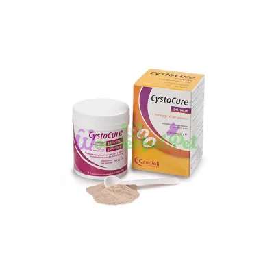 Порошок Candioli Cystocure для поддержания мочеполовой системы у собак и кошек 30 г