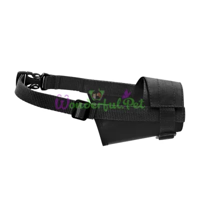 Dog Extreme Muzzle No.1, Adjustable, Nylon, Black