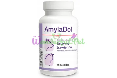 Dolfos AmylaDol Digestive Enzymes for Cats and Dogs 90 tabs