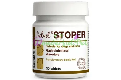 Dolfos Dolvit Stopper Anti-Diarrhea Tablets for Dogs and Cats 30 tabs