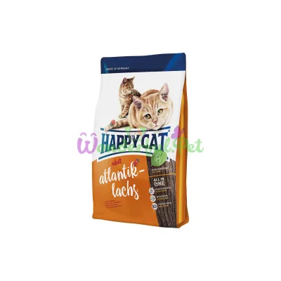 Сухой корм Happy Cat Supreme Adult Atlantik-Lachs для взрослых кошек с лососем 300 г