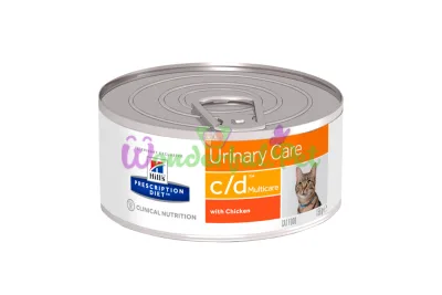 Влажный корм Hills Prescription Diet Feline Urinary Care C/D Cat Chicken 156 г