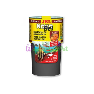 Основной корм в форме хлопьев JBL NovoBel Refill для аквариумных рыб 750 мл
