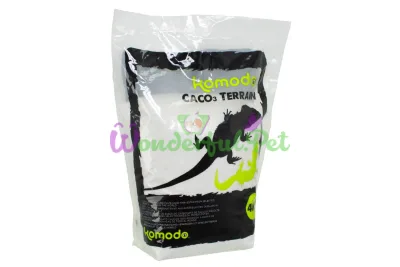 Пищевой песок для рептилий Komodo CaCo3 Sand White 4 кг