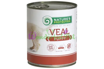 Консерва Natures Protection Puppy Veal для щенков 800 г