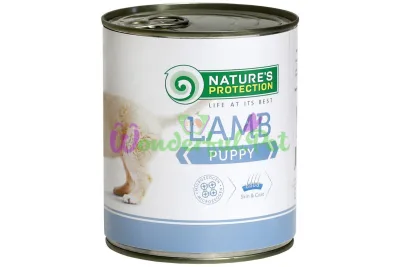 Консерва Natures Protection Puppy Lamb для щенков до 12 месяцев 800 г