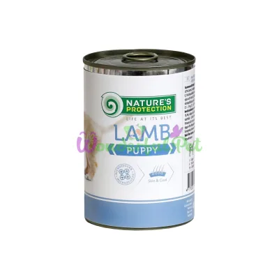 Консерва Natures Protection Puppy Lamb для щенков до 12 месяцев 400 г