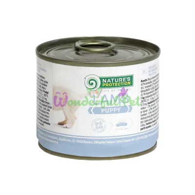 Консерва Natures Protection Puppy Lamb для щенков до 12 месяцев 200 г