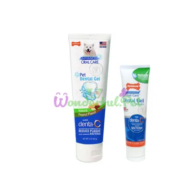Гель Nylabone Oral Care Dental Gel от зубного камня и зубного налета у собак, 85 г