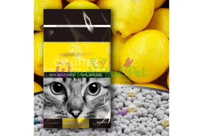 Бентонитовый наполнитель TIGER PET с запахом лимона 5 л (4 кг)
