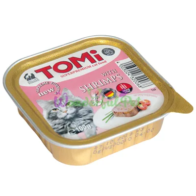 Влажный корм TOMi Cat Shrimps 100 г