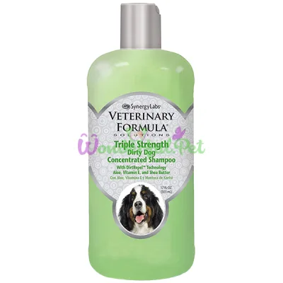 Шампунь Veterinary Formula Triple Strength Dirty Dog Concentrated Shampo, для собак и котов, 503 мл